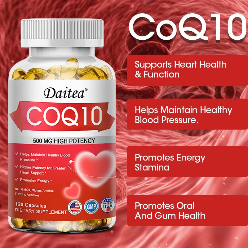 CoQ10 500mg Heart Support