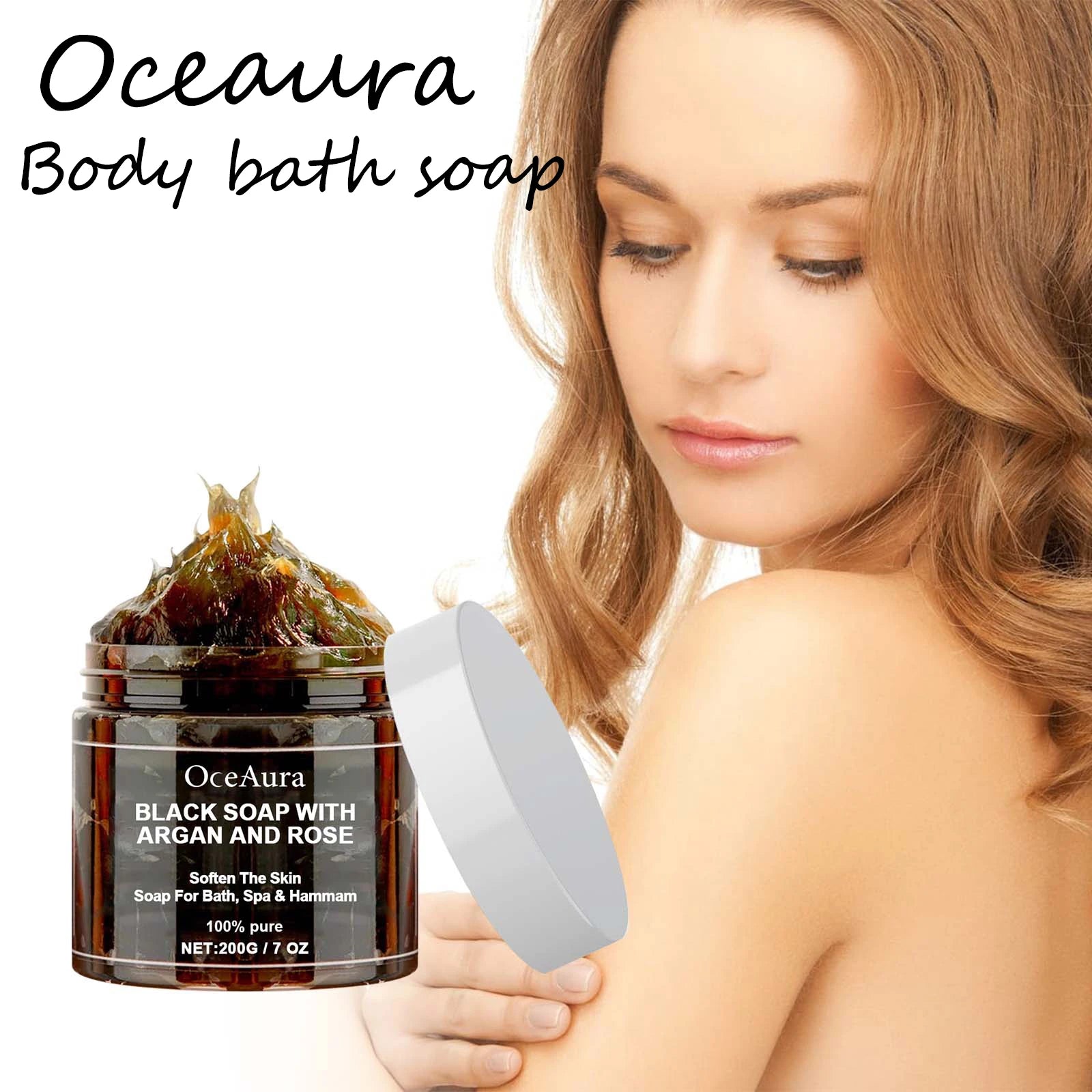 OceAura Argan Rose Soap