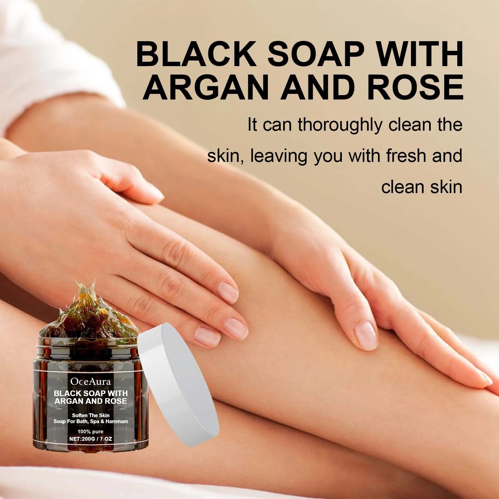 OceAura Argan Rose Soap