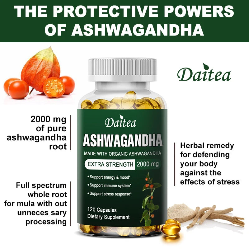 Organic Ashwagandha Extra Strength