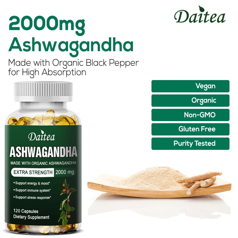 Organic Ashwagandha Extra Strength