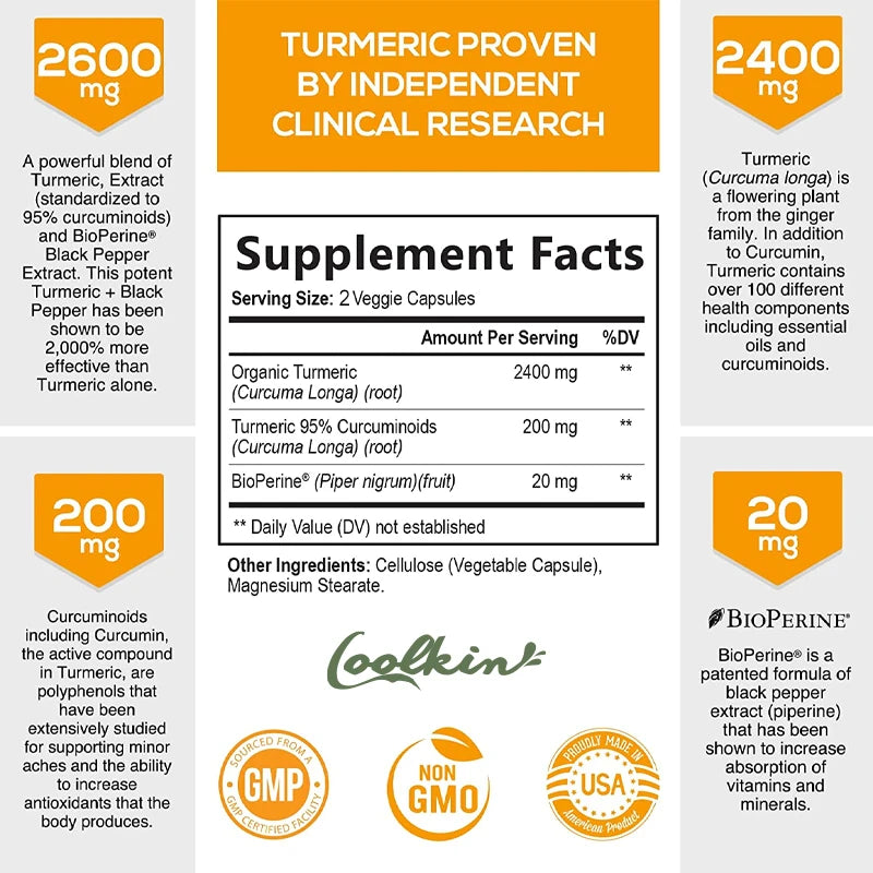 Turmeric Curcumin Supplement