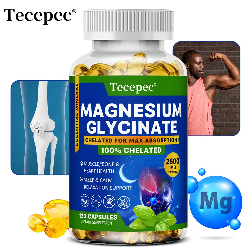 Magnesium Glycinate Supplement 2500mg