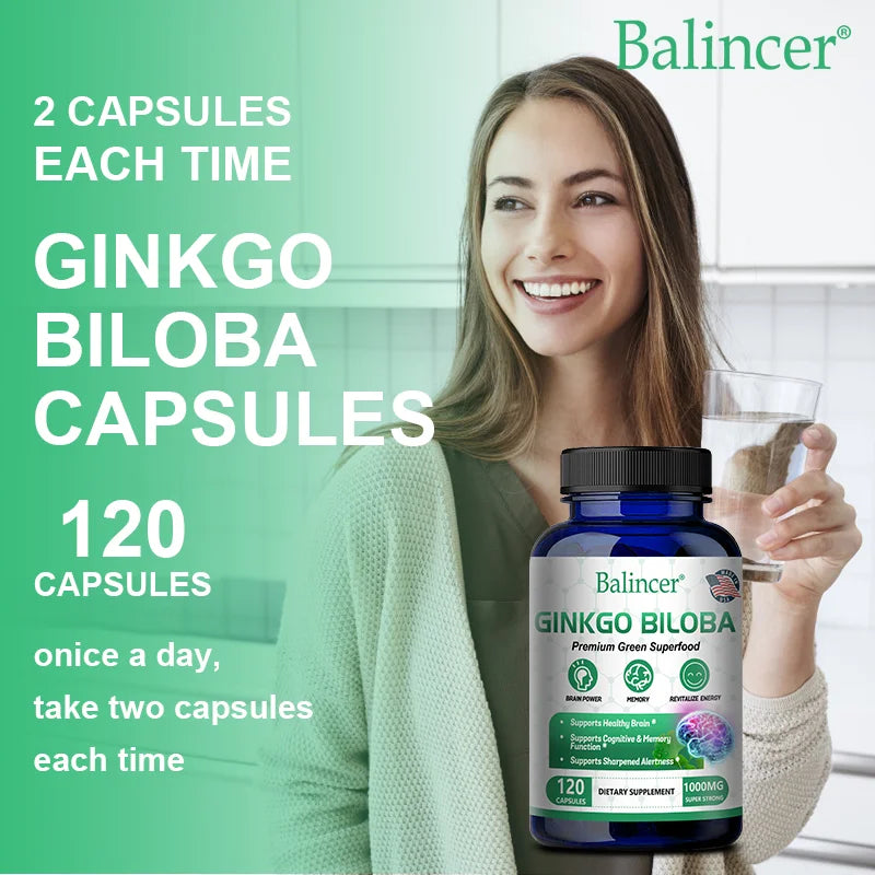 Ginkgo Biloba Brain Booster