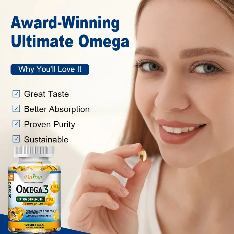 Omega-3 Fish Oil Softgels