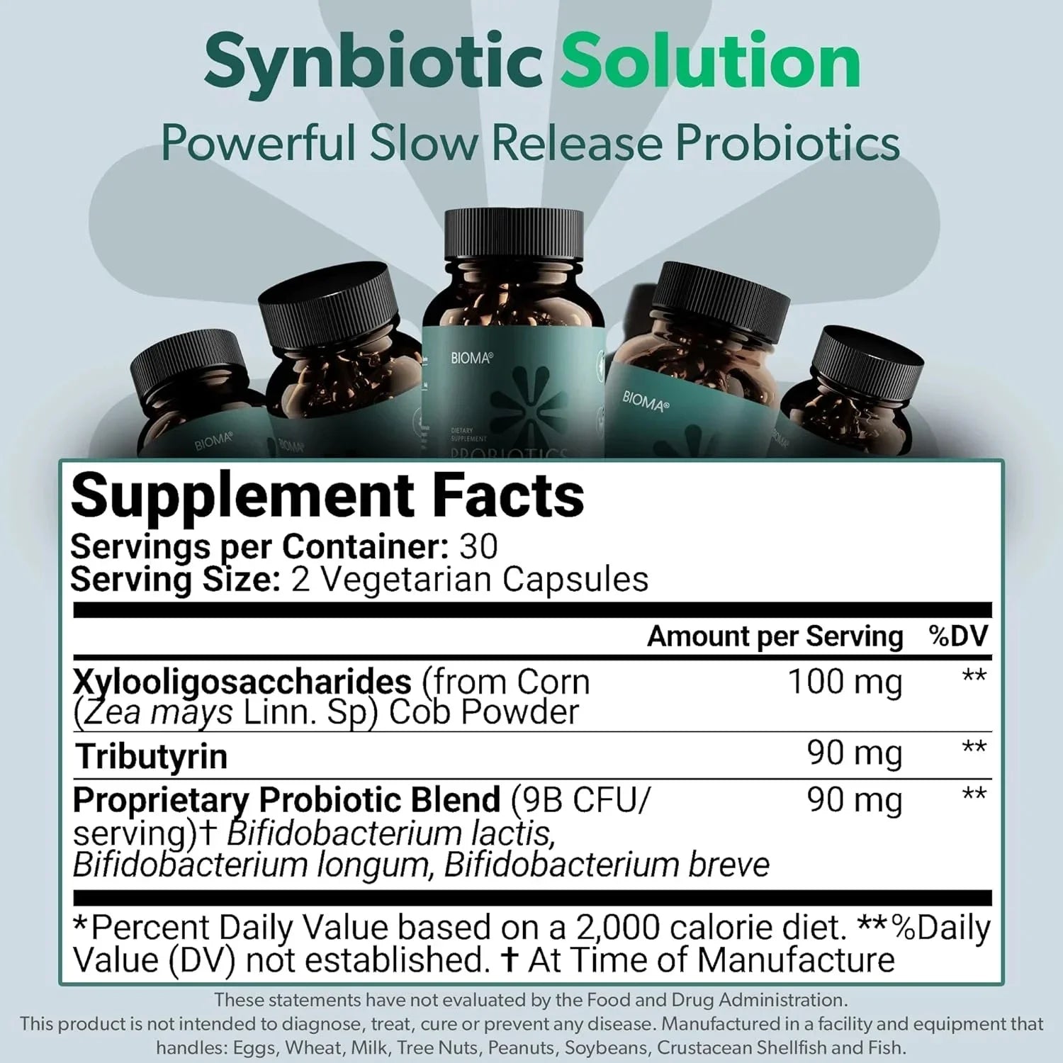 Bioma Vegan Probiotic Blend
