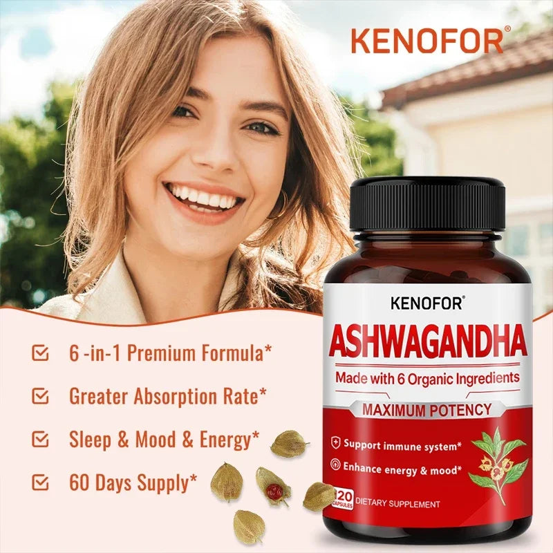 Organic Ashwagandha Supplement