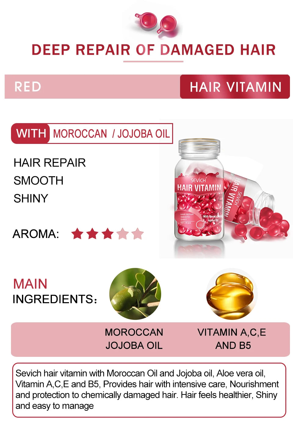 Sevich Hair Vitamin Capsules