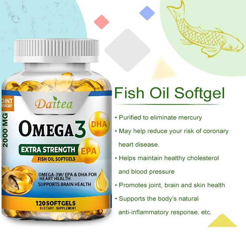 Omega-3 Fish Oil Softgels