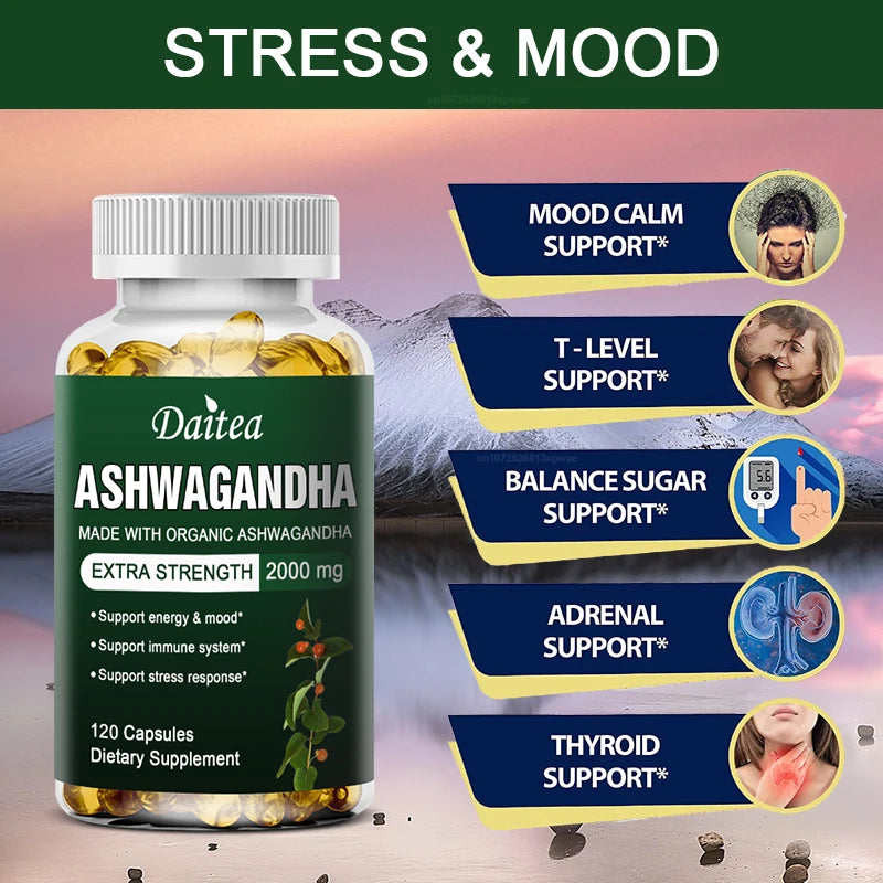 Organic Ashwagandha Extra Strength