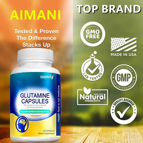 Brain Boost Glutamine Capsules