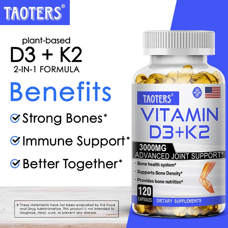 Vitamin D3 K2 Capsules