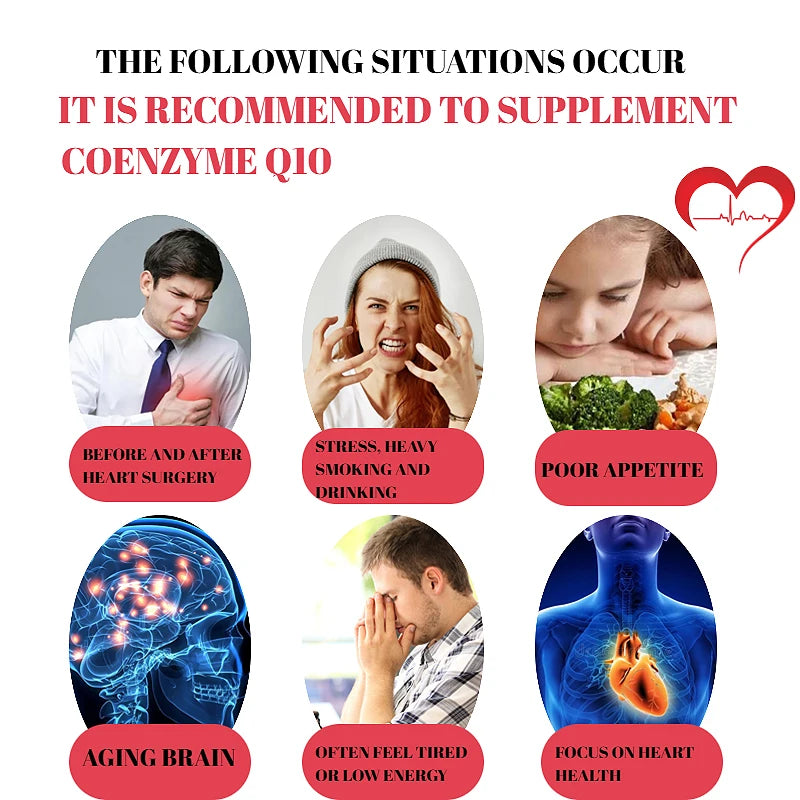 CoQ10 500mg Heart Support