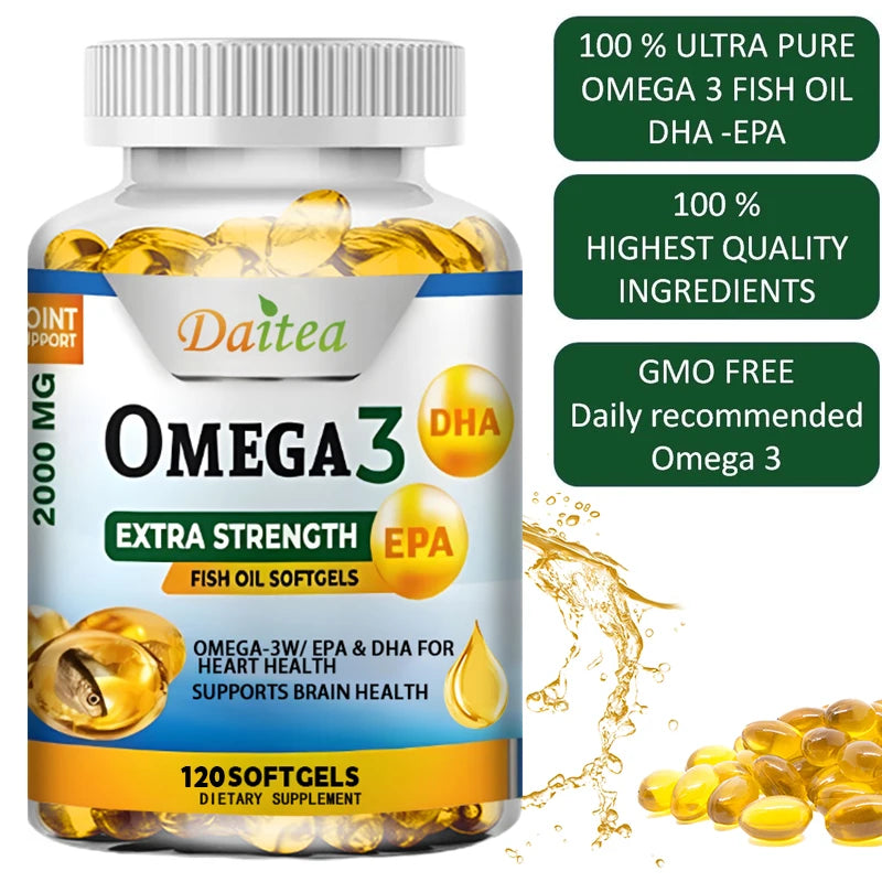 Omega-3 Fish Oil Softgels