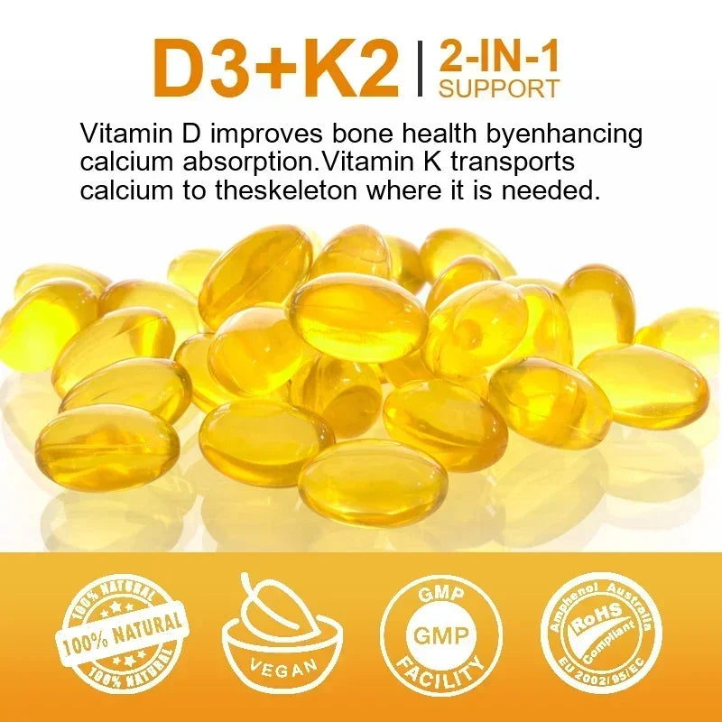 Vitamin D3 K2 Capsules