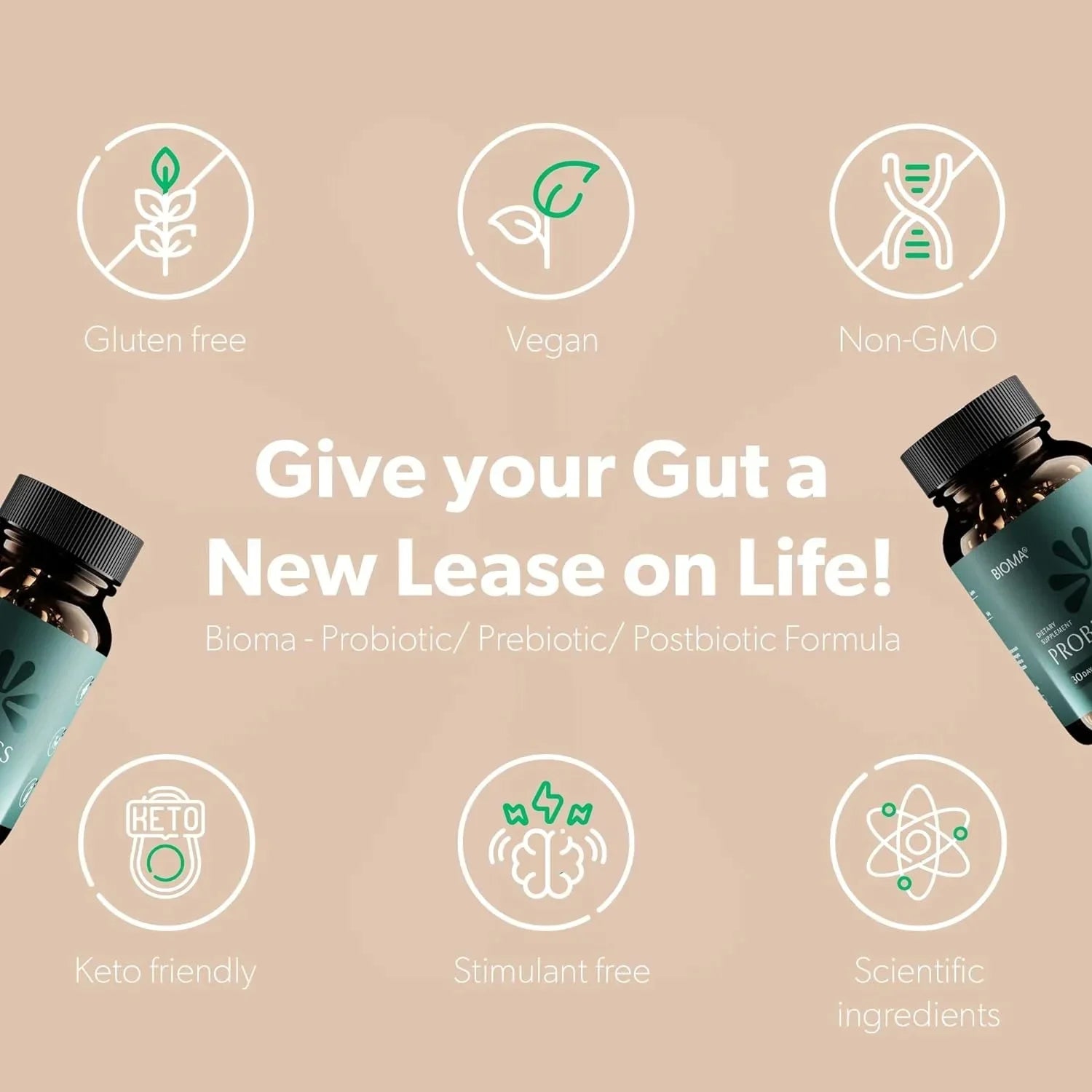 Bioma Vegan Probiotic Blend