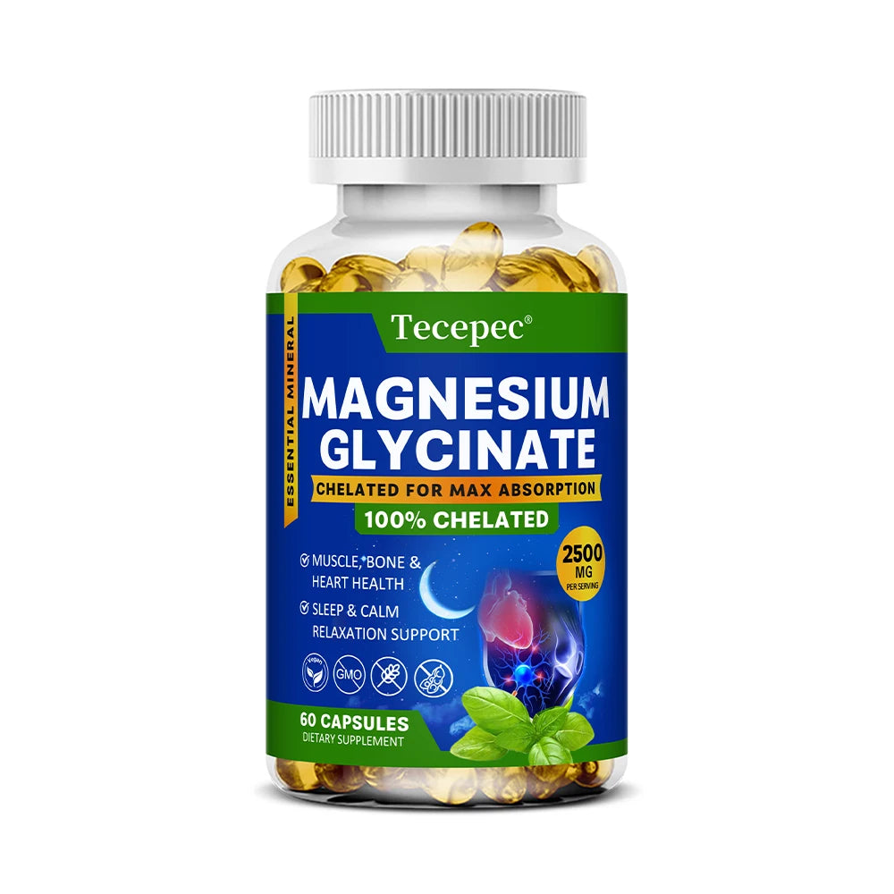 Magnesium Glycinate Supplement 2500mg