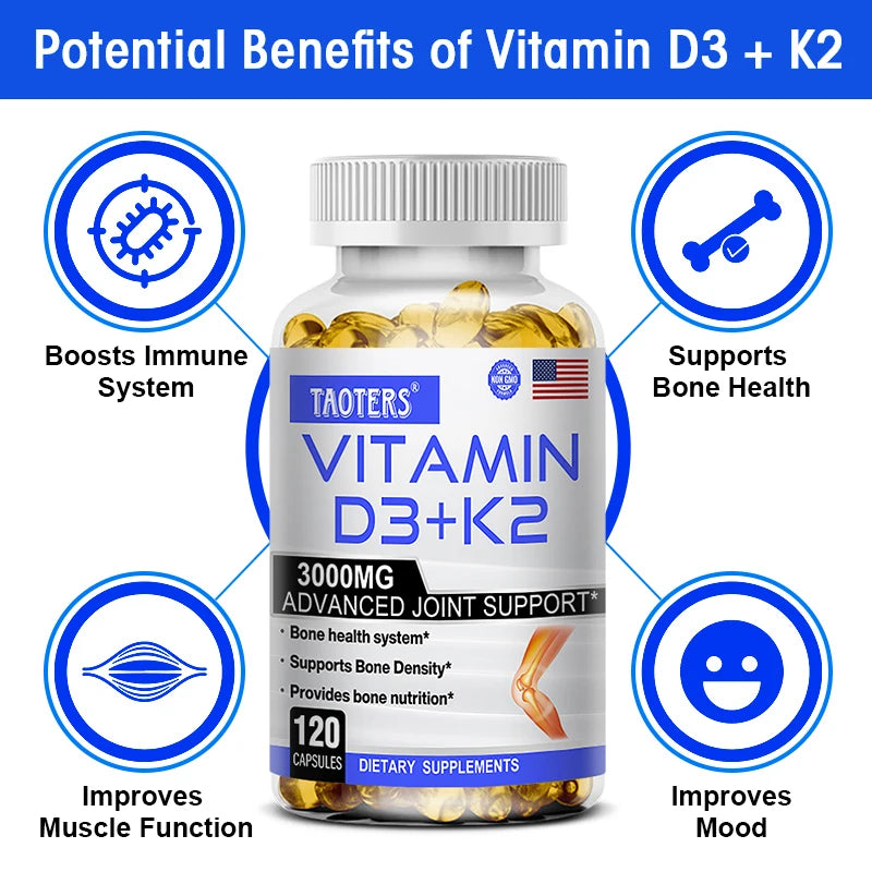 Vitamin D3 K2 Capsules