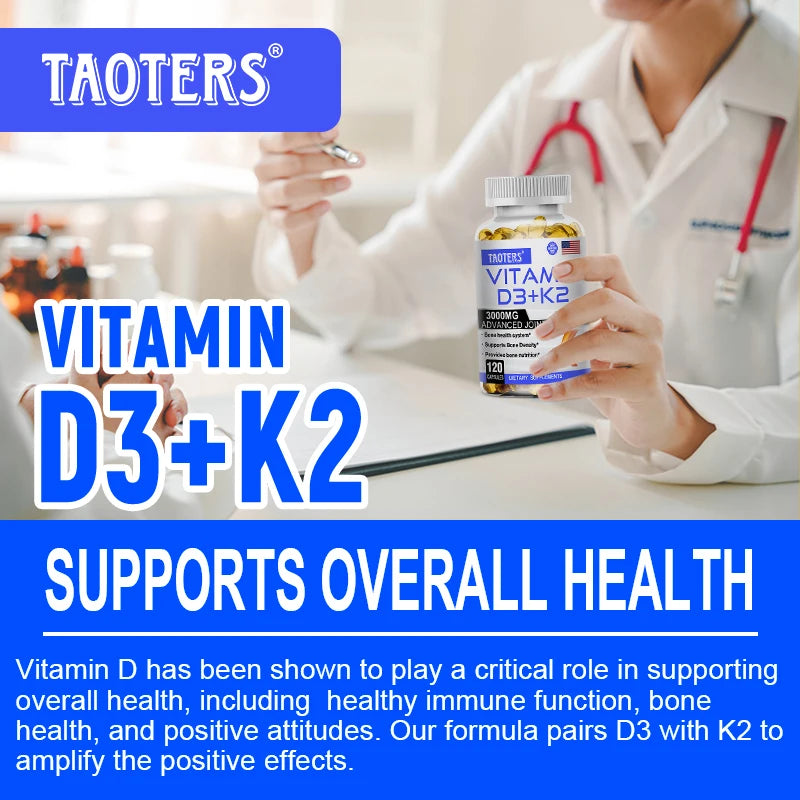 Vitamin D3 K2 Capsules