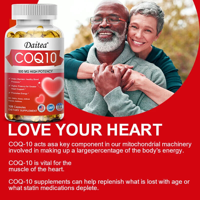 CoQ10 500mg Heart Support