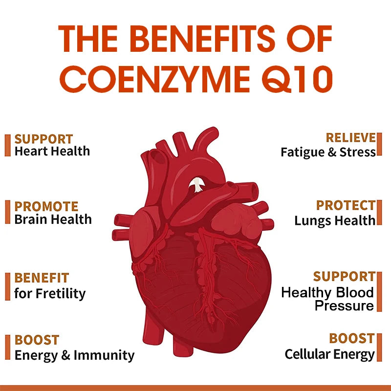 CoQ10 500mg Heart Support