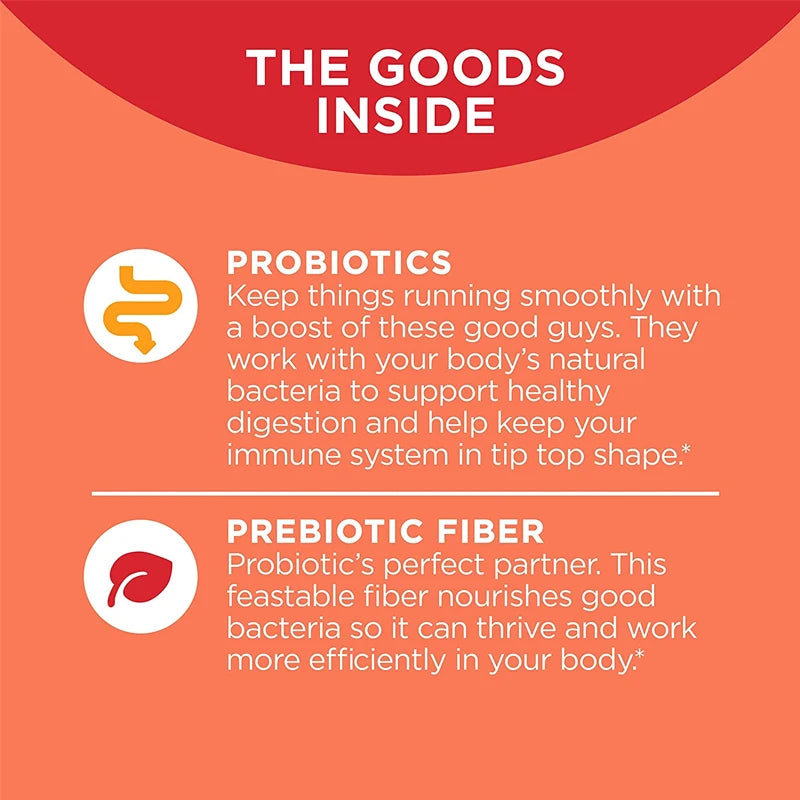 Probiotic Prebiotic Gummy Supplement