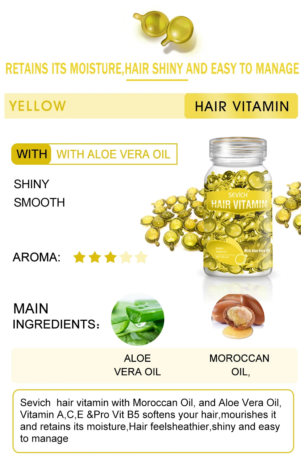 Sevich Hair Vitamin Capsules