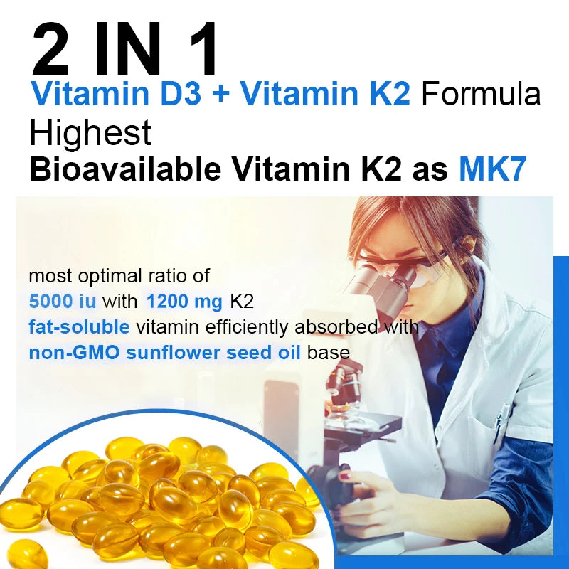 Vitamin D3 K2 Capsules