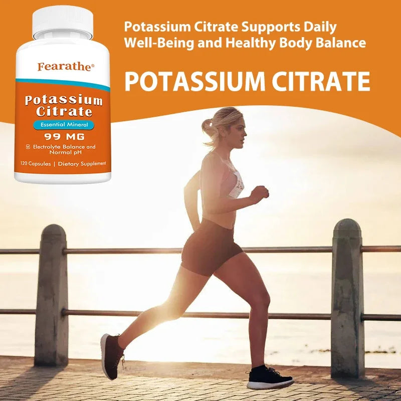 Potassium Citrate Capsules – Electrolyte Balance Support