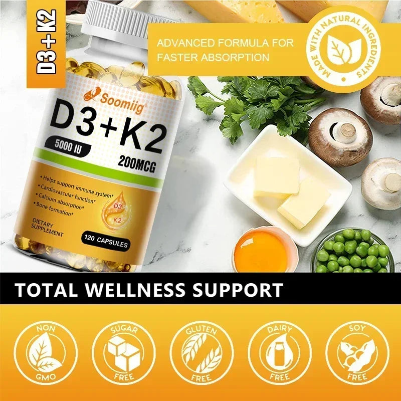Vitamin D3 K2 Capsules