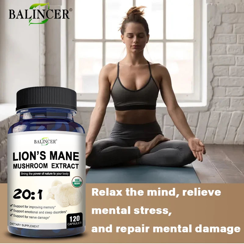 Organic Lion’s Mane Capsules