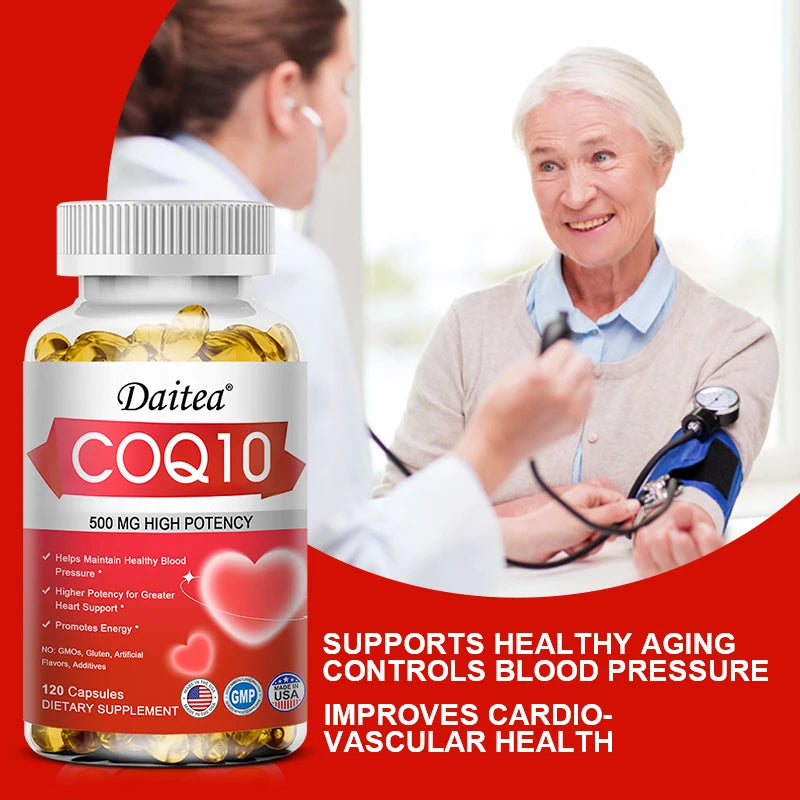 CoQ10 500mg Heart Support