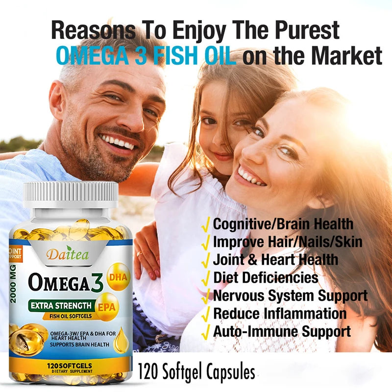 Omega-3 Fish Oil Softgels