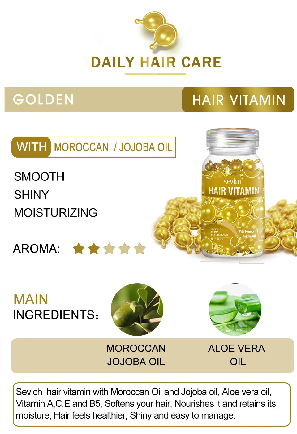 Sevich Hair Vitamin Capsules