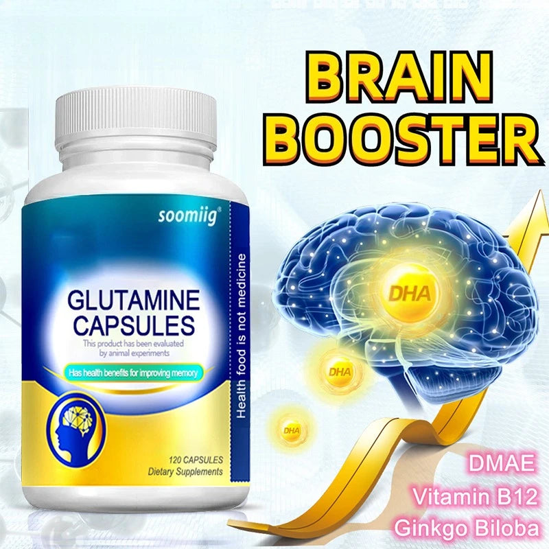 Brain Boost Glutamine Capsules