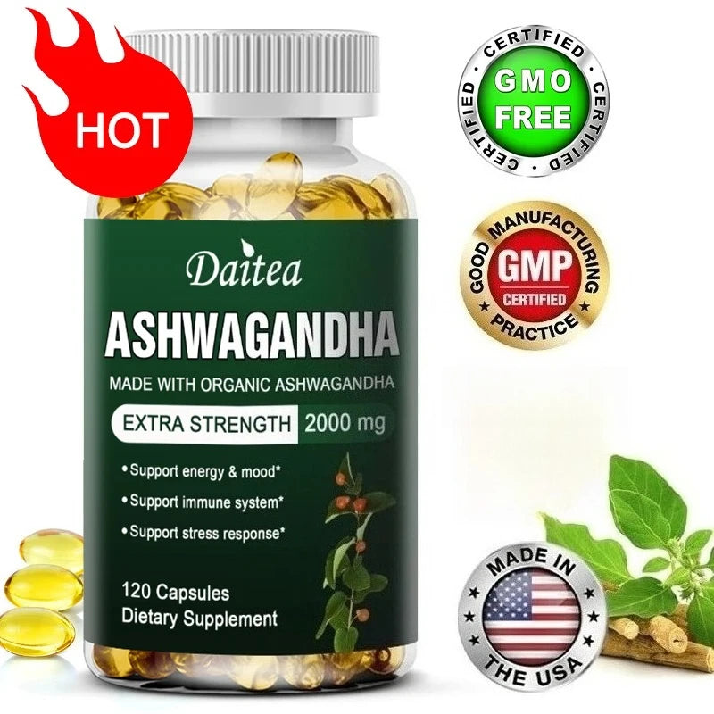 Organic Ashwagandha Extra Strength