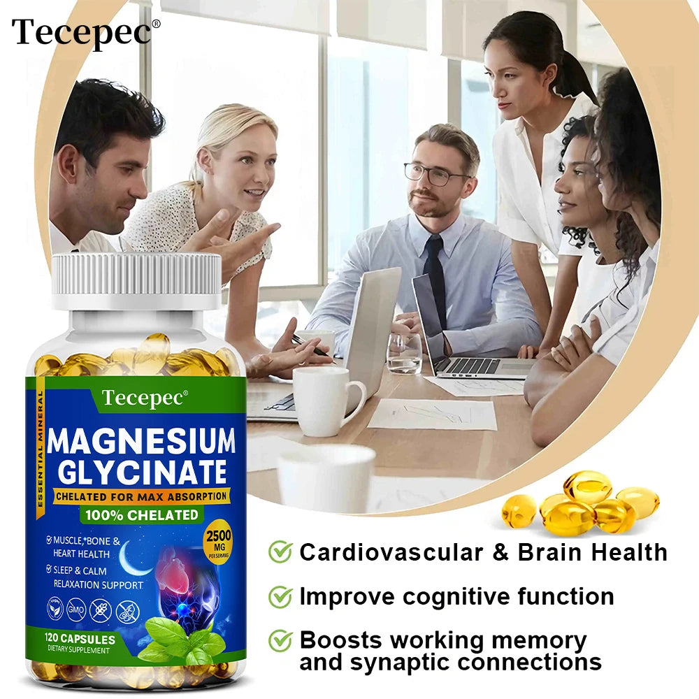 Magnesium Glycinate Supplement 2500mg