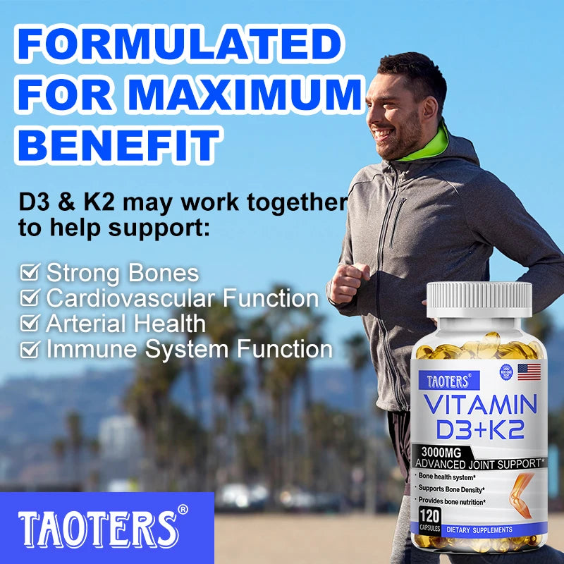 Vitamin D3 K2 Capsules