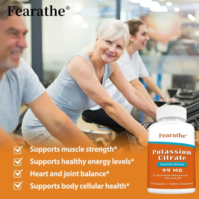 Potassium Citrate Capsules – Electrolyte Balance Support